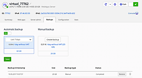 Backups and Recorvery Systems